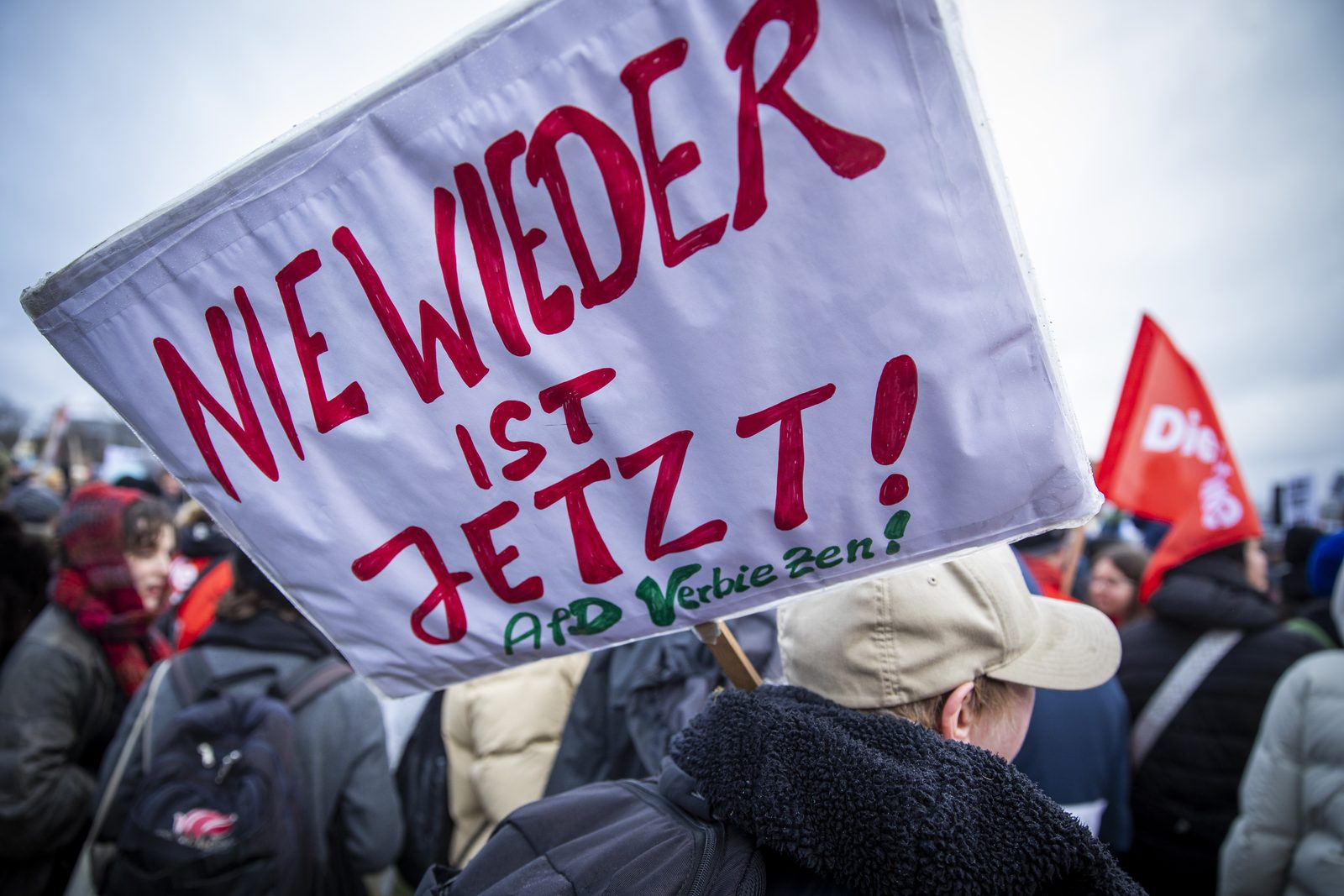 Kundgebung „Nie wieder ist jetzt“ mit DIE LINKE