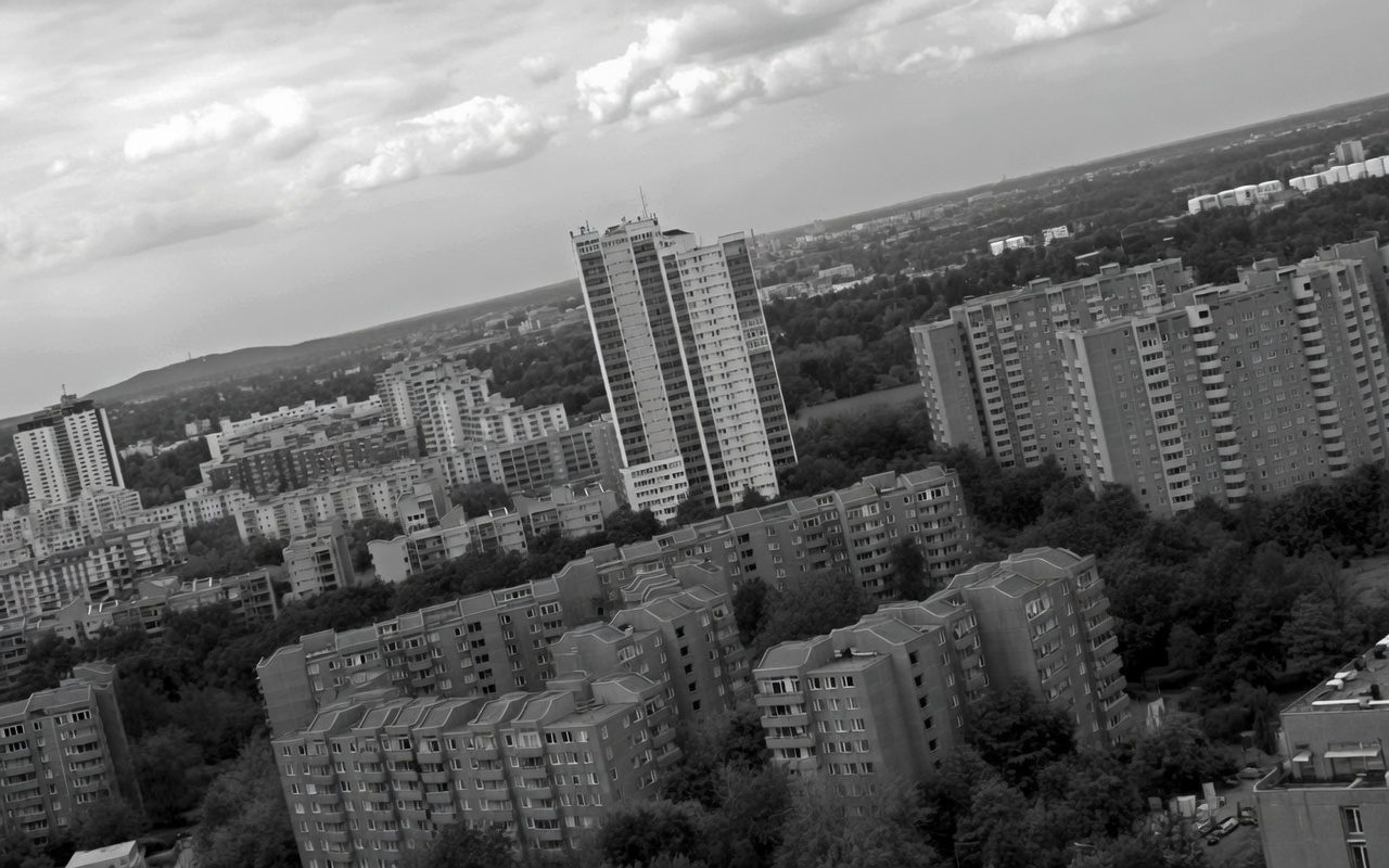 Wohnstraßen im nördlichen Blumenviertel